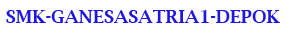 SMK Ganesa Satria 1 Depok